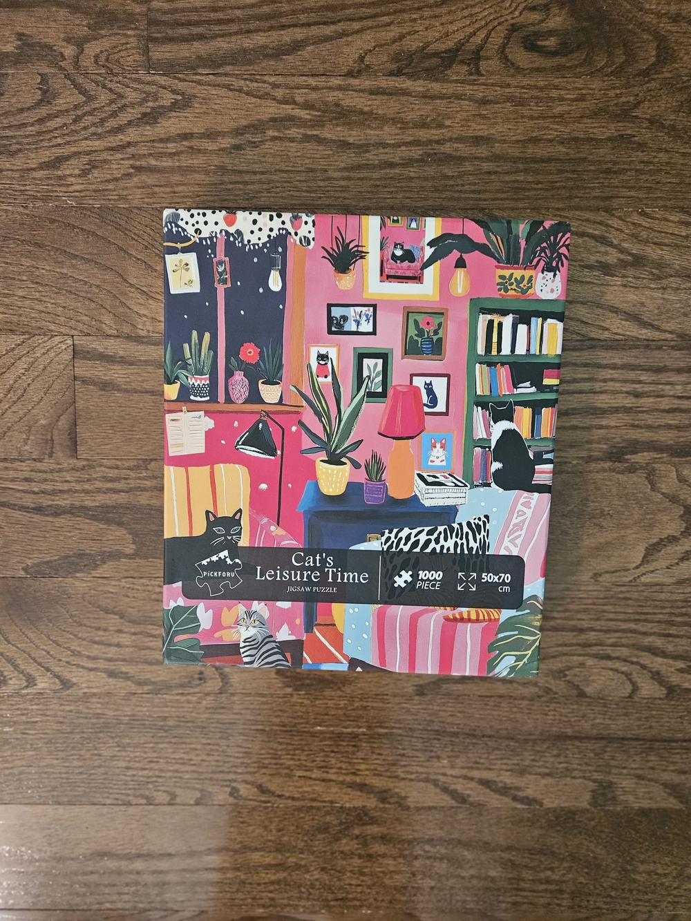 Cat's Leisure Time 1000-Piece Jigsaw Puzzle